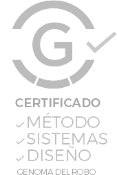 Certificado Genoma del robo: Método + Sistemas + Diseño