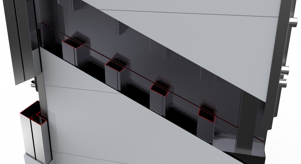 Estructura interior puerta seguridad homologada