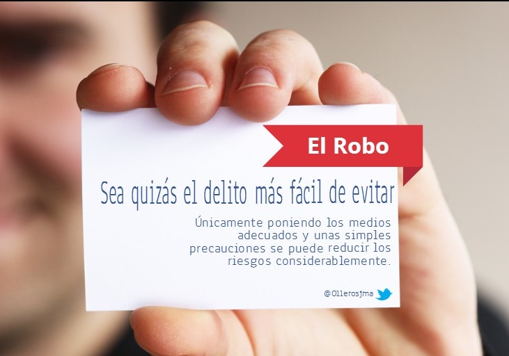 el robo es el delito más fácil de evitar