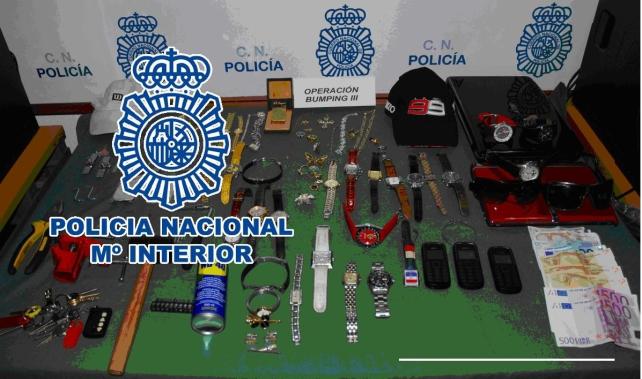 Método bumping, registro policia