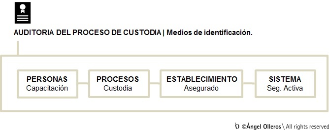 Auditoría de custodia de medios de identificación