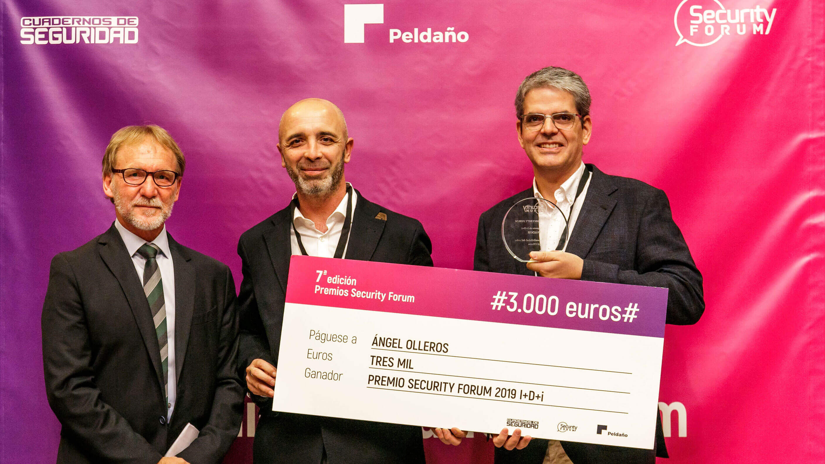 Primer premio Innovacion I+D+i. Security Forum 2019_evaluador seguridad residencial