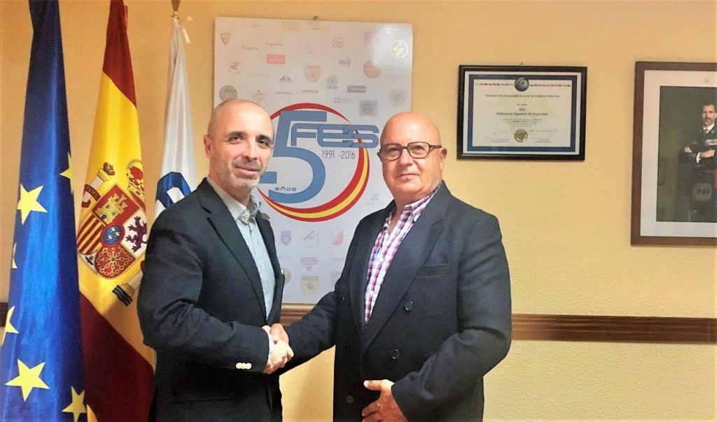 Acuerdo federación española seguridad FES y Angel Olleros