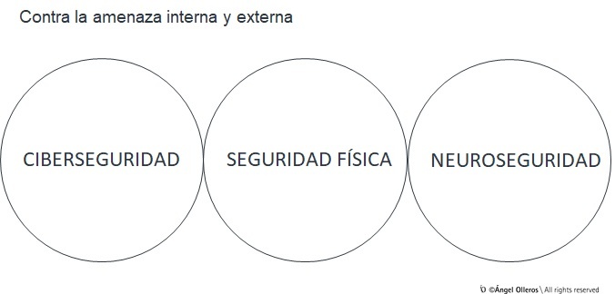 Ciberseguridad, seguridad física y neuroseguridad