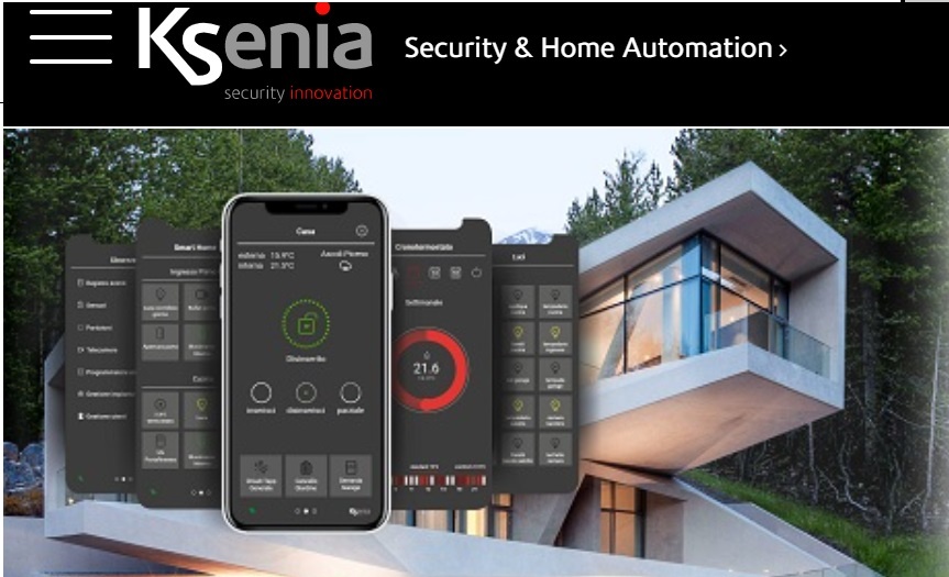 Sistema alarma seguridad Ksenia